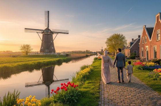 أجمل قرى قريبة من امستردام: دليلك الشامل لزيارة الريف الهولندي 2026